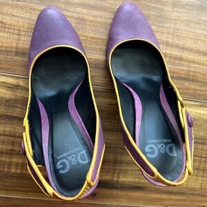 D&G Slingback high heels.  Made in Italy.